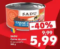 Kaufland SADU Carne de porc Ofertă