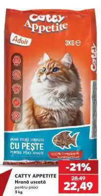 Kaufland CATTY APPETITE Ofertă