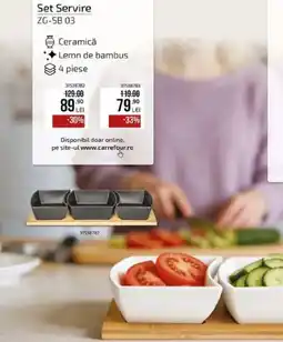 Carrefour Carrefour set servire Ofertă