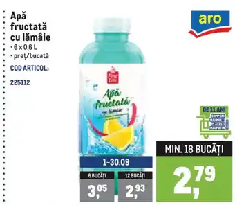 Fine Life Apă fructată cu lămâie