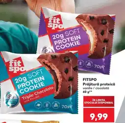Kaufland Fitspo prăjitură proteică Ofertă