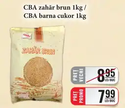 CBA Cba zahăr brun Ofertă