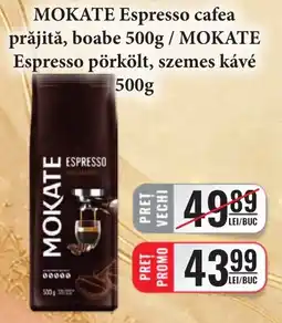 CBA Mokate espresso cafea prajita, boabe Ofertă