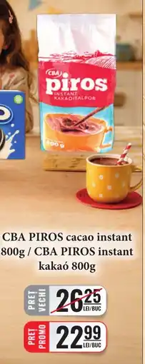 CBA Cba piros cacao instant Ofertă