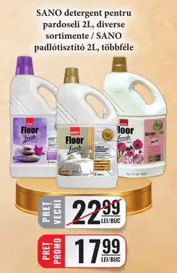 CBA Sano detergent pentru pardoseli Ofertă