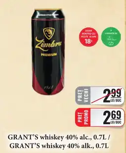 CBA Zimbru premium Ofertă