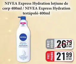 CBA Nivea express hydration loțiune de corp Ofertă