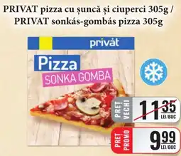 CBA privat pizza cu șuncă și ciuperci Ofertă