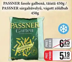 CBA Passner fasole galbenă, tăiată Ofertă