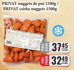 CBA Privat nuggets de pui Ofertă