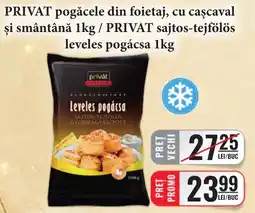 CBA Privat leveles pogacsa Ofertă