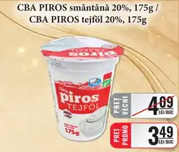 CBA Cba piros tejföl Ofertă