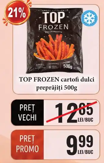 Top frozen cartofi dulci preprăjiți