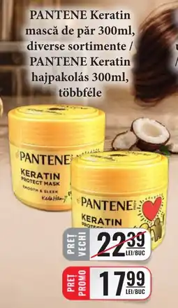 CBA Pantene keratin mască de păr Ofertă