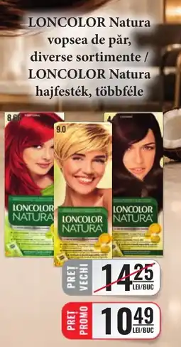 CBA Loncolor natura vopsea de păr, diverse sortimente Ofertă