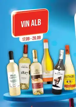 Mega Image Vin alb Ofertă