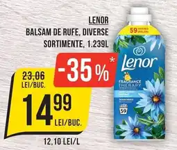 Mega Image Lenor balsam de rufe Ofertă