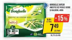 Mega Image Bonduelle amestec de fasole verde și galbenă Ofertă