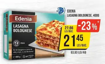 Mega Image Edenia lasagna bolognese Ofertă