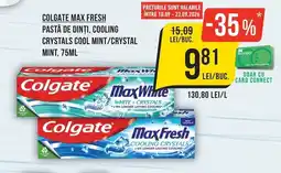 Mega Image Colgate Max Fresh Ofertă