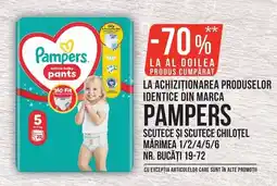 Mega Image Pampers active baby pants Ofertă