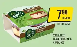 Mega Image Yes plants desert vegetal cu cafea Ofertă
