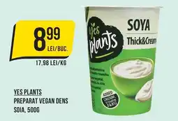 Mega Image Yes plants preparat vegan dens soia Ofertă