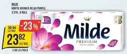 Mega Image Milde hârtie igienică relax purple Ofertă