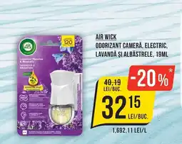 Mega Image Air Wick odorizant cameră, electric, lavandă și albăstrele Ofertă
