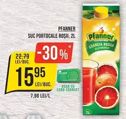 Mega Image Pfanner suc portocale roșii Ofertă