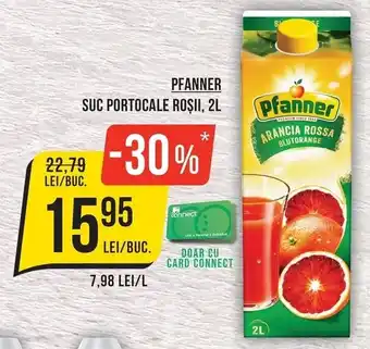 Pfanner suc portocale roșii