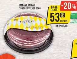 Mega Image Madame Gateau tort red velvet Ofertă