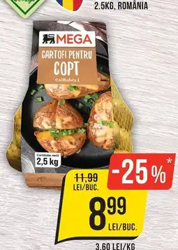 Mega Image Mega cartofi pentru copt Ofertă