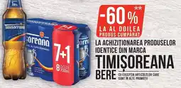 Mega Image Timișoareana bere Ofertă