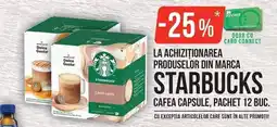Mega Image starbucks cafea capsule Ofertă