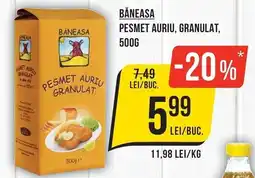 Mega Image Băneasa pesmet auriu granulat Ofertă