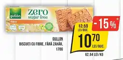 Mega Image Gullon biscuiti cu fibre, fără zahăr Ofertă