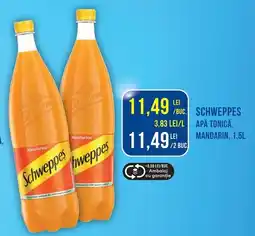 Mega Image Schweppes apă tonică mandarin Ofertă