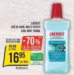 Mega Image Lacalut apă de gură, multi-effect cool mint Ofertă