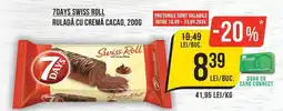 Mega Image 7days ruladă cu cremă cacao Ofertă