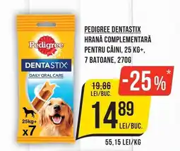 Mega Image Pedigree dentastix Ofertă