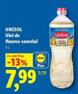 Lidl Unisol Ulei de floarea-soarelui Ofertă