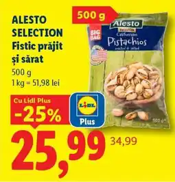 Lidl Alesto Selection Fistic prăjit și sărat Ofertă