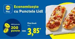 Lidl Pizza Snack Ofertă
