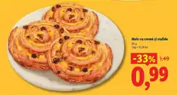 Lidl Melc cu cremă și stafide Ofertă