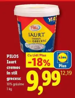 Lidl Pilos Iaurt cremos în stil grecesc Ofertă