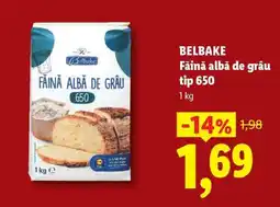 Lidl Belbake Făină albă de grâu, tip 650 Ofertă