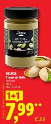 Lidl DELUXE Cremă de fistic Ofertă