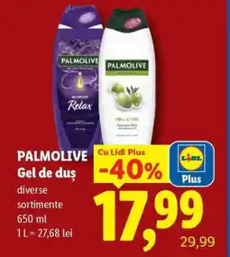 Lidl PALMOLIVE Gel de duş Ofertă