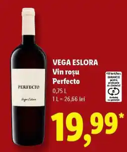 Lidl VEGA ESLORA Vin roșu Perfecto Ofertă